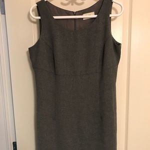 Classic fancy grey pencil dress